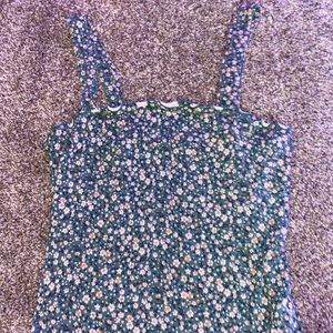 flower print tank top